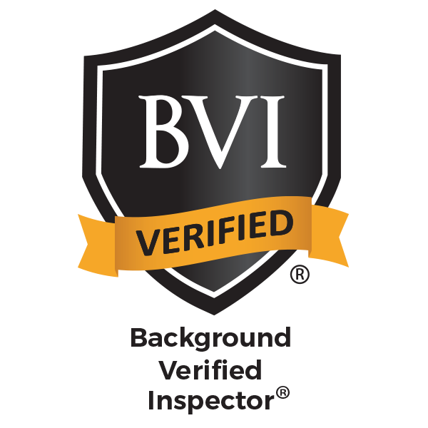 Background Verified Inspector, Home Inspections